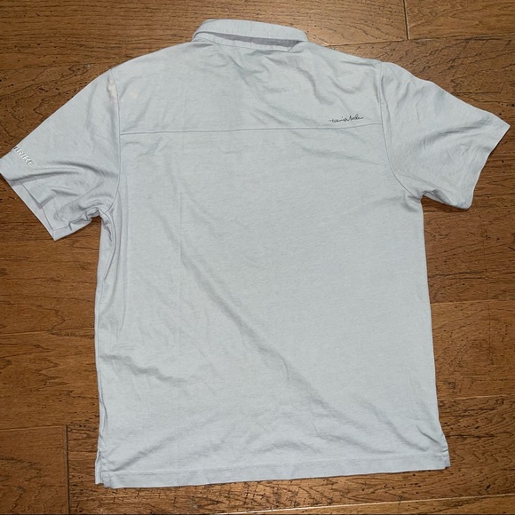 Travis Mathew Short Sleeve Polo Pocket Shirt Mens Size Large Gray. - Picture 5 of 10